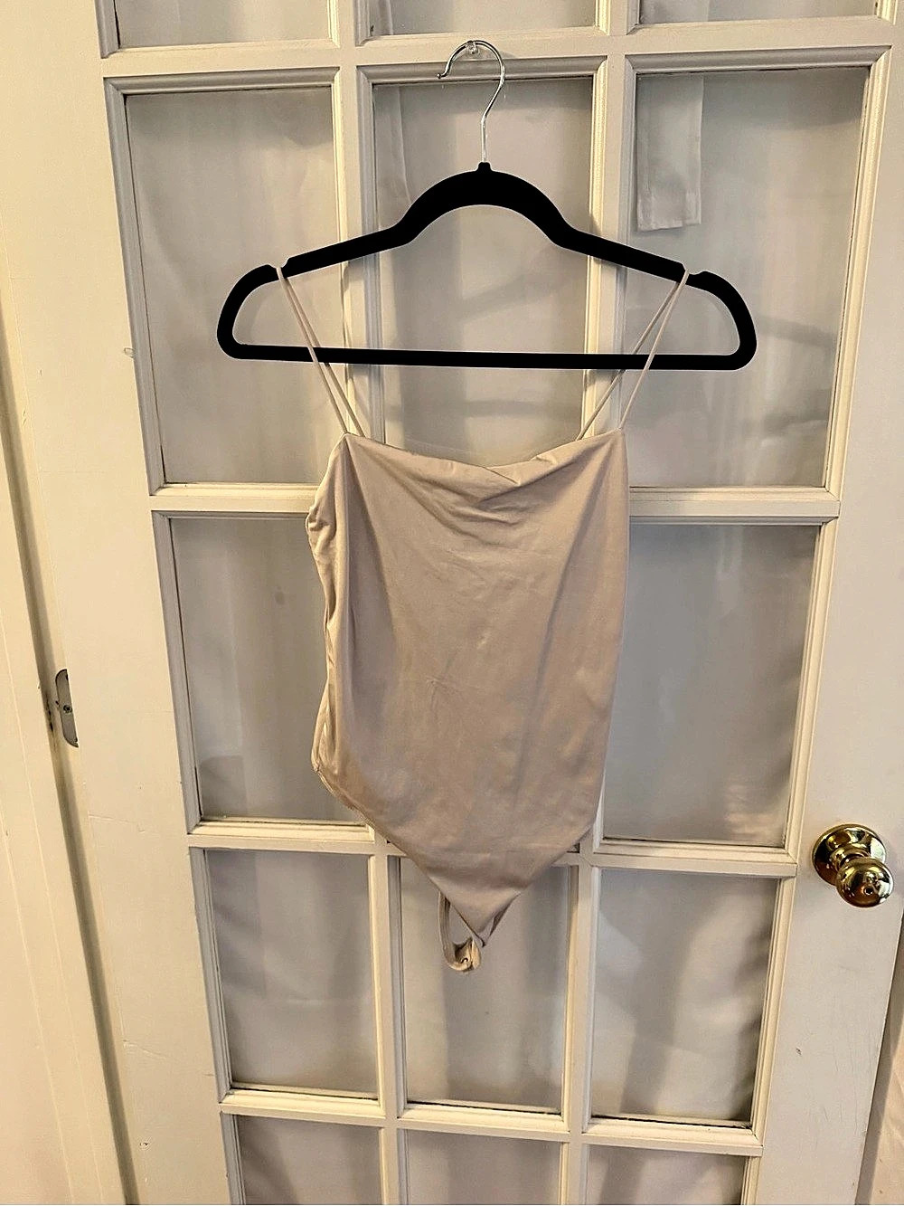 Abercrombie & Fitch bodysuit in Beige Size Medium Like New